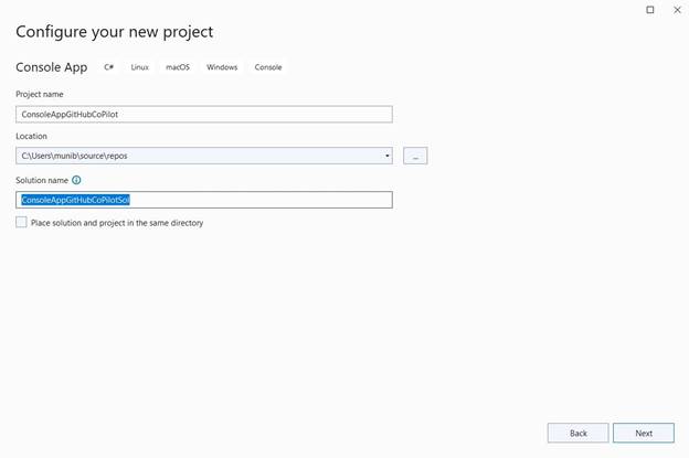 Using GitHub Co-pilot for code guidance